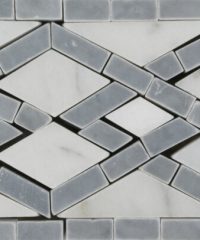 Trellis Border – Bianco Carrara & Bardiglio