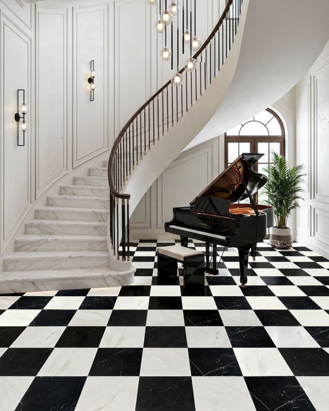 Statuario Colorado (Checkerboard)